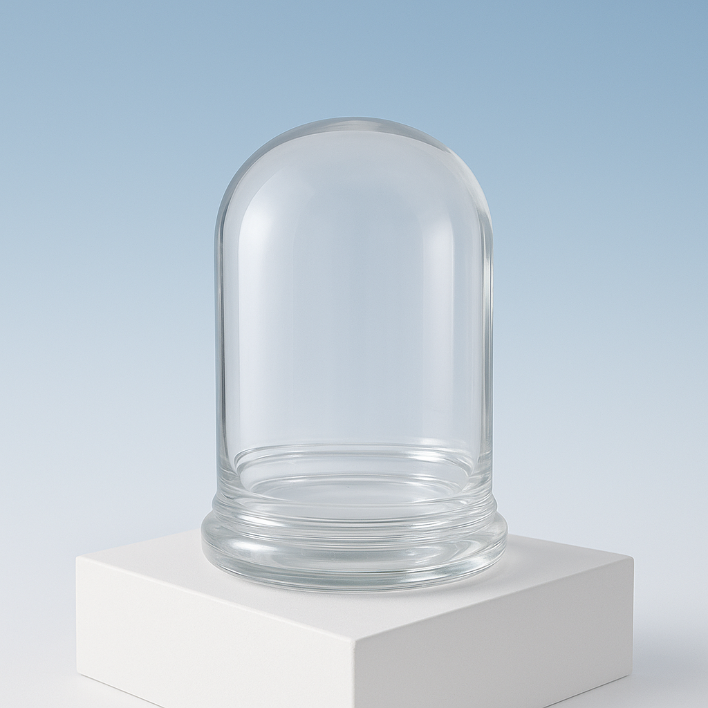Glass Middle Dome – 2.5 x 2.5 x 3.2 Inches – Premium Anti-…