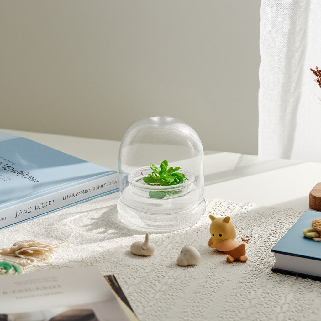 Glass Small Dome – 2 x 2 x 2.5 Inches – Premium Anti-Fog G… view 3