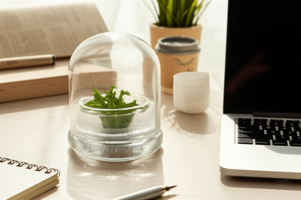 Glass Small Dome – 2 x 2 x 2.5 Inches – Premium Anti-Fog G… view 4