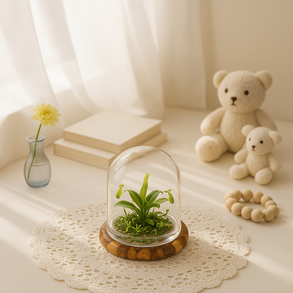 Live Pitcher Plant Terrarium view 2