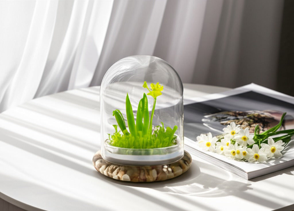 Everlasting Orchid Terrarium with Sundew Moss - Psygmorchi… view 6